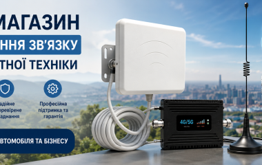 Інтернет-магазин систем посилення зв'язку та високочастотної техніки 4G і 5G: як забезпечити стабільний сигнал будь-де