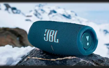 Портативная акустика JBL Charge 5 (JBLCHARGE5BLK) Black: мощный звук в любом месте